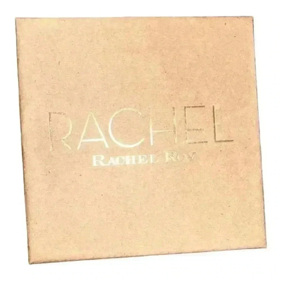 RACHEL Rachel Roy Gold Tone Box Earring Set - Picture 4 of 4